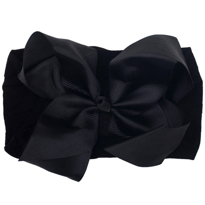 6inch Baby Elastic Hair Band Hair Accessory Minimalist Kids Bow Nylon Headband