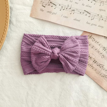 Elastic Nylon Hair Band Bow Baby Head Accessory Hair Accessory