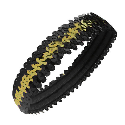 Glitter Hair Band Headband Elastic Kids Fashion Hair Accessory Hairpin
