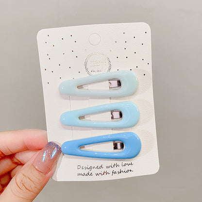 Hair Clip Side Bangs Hair Clip Heart BB Clip Kids Hairpin Head Accessory