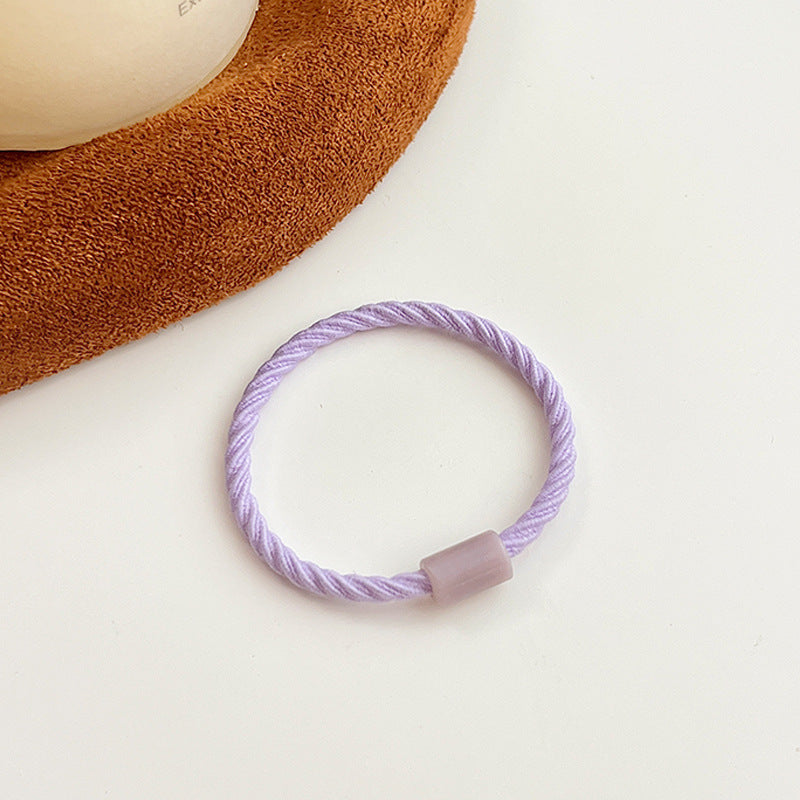 Colorful Kids Elastic Band Gentle on Hair Hair Tie High Elasticity Headband DIY Accessory