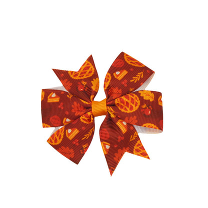 Kids Bow Hair Clip Cute Head Accessory