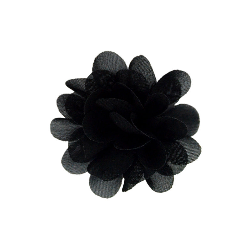5 Fabric Flower DIY Kids Hair Accessory Accessory