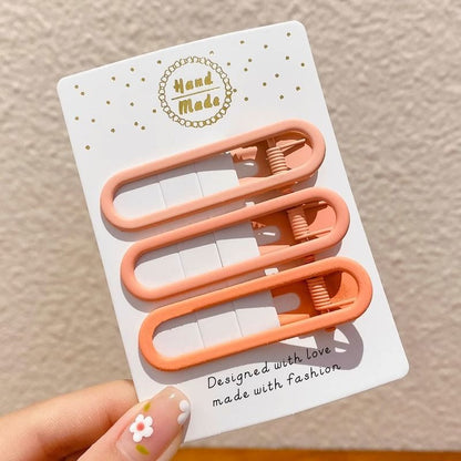 Bangs Clip Kids Flyaway Hair Head Accessory Cute Star