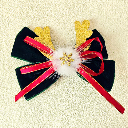 Head Accessory Bow Hairpin Cute Cartoon Kids