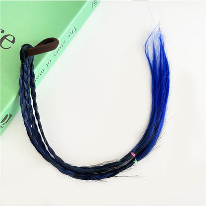 Head Accessory Kids Hair Accessory Colorful Braiding Hair Tie