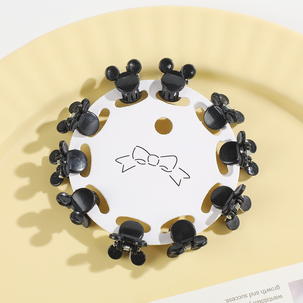 Colorful Kids Hairpin Clip Head Accessory Flyaway Hair Hair Clip Girl Bangs Braiding Mini Hair Clip Hair Accessory