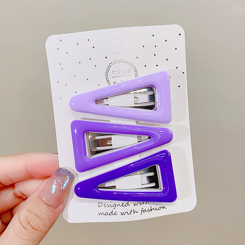 Hair Clip Side Bangs Hair Clip Heart BB Clip Kids Hairpin Head Accessory