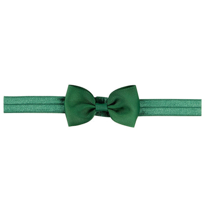 644 Kids Bow Hair Band Small Bow Elastic Headband