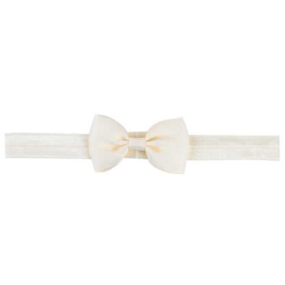 644 Kids Bow Hair Band Small Bow Elastic Headband