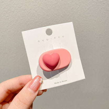 Bangs Clip Kids Flyaway Hair Head Accessory Cute Star