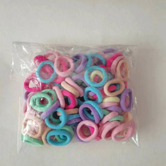 Kids Seamless High Elasticity Gentle on Hair Towel Ring Elastic Band Headband Minimalist Girl Hair Tie Hair Tie