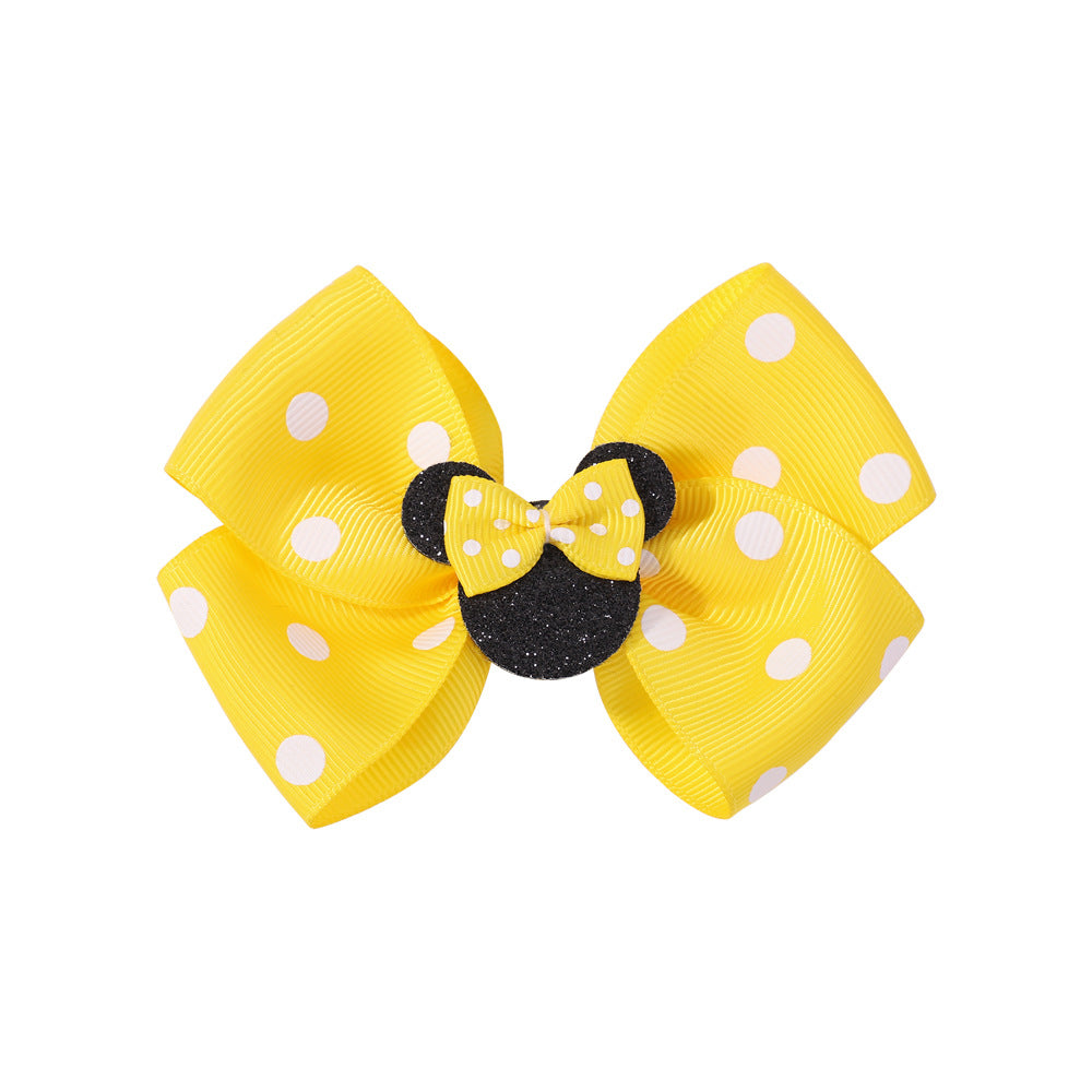 Head Accessory Hair Accessory Cute Girl Hair Clip Bow Cartoon Hair Clip 2826