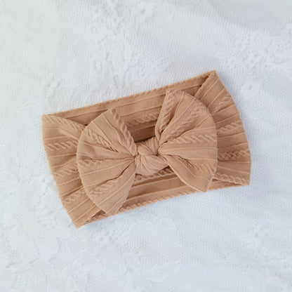 Elastic Nylon Hair Band Bow Baby Head Accessory Hair Accessory
