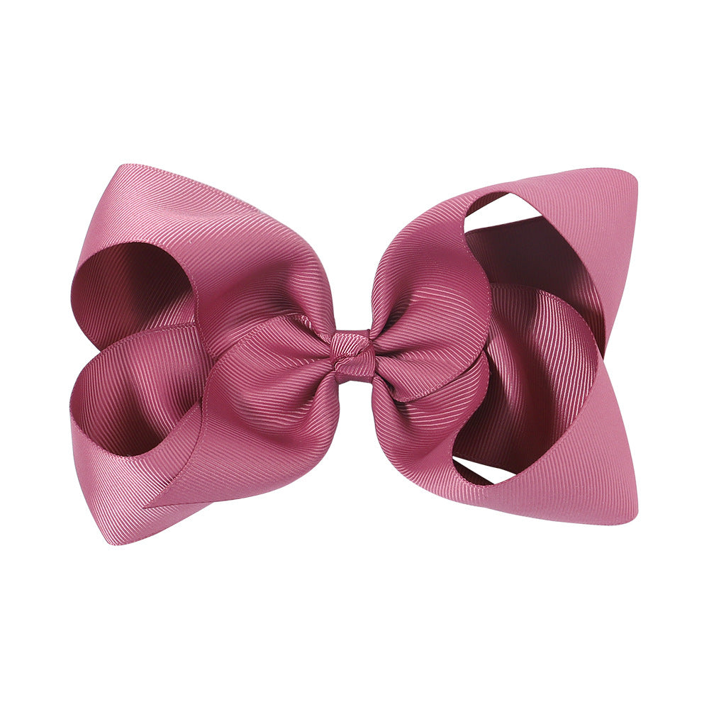 6 Kids Bow Hair Clip Head Accessory 588