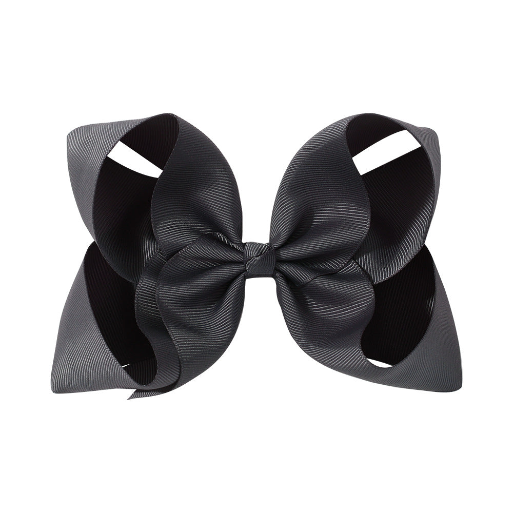 6 Kids Bow Hair Clip Head Accessory 588