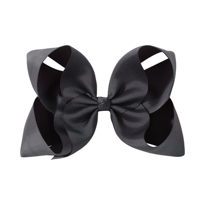 6 Kids Bow Hair Clip Head Accessory 588