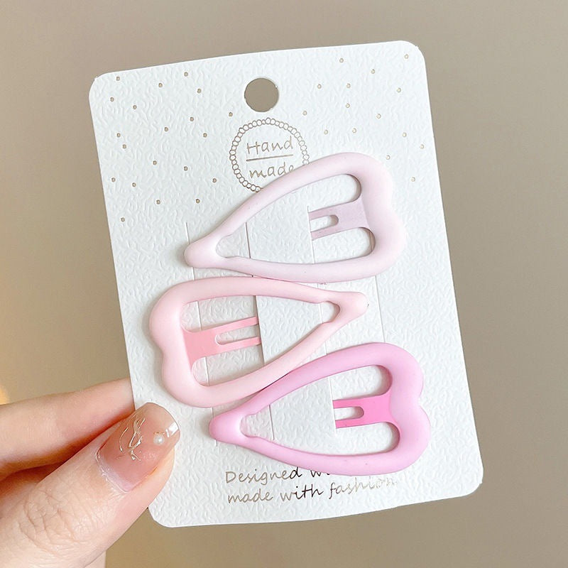 Bangs Clip Kids Flyaway Hair Head Accessory Cute Star