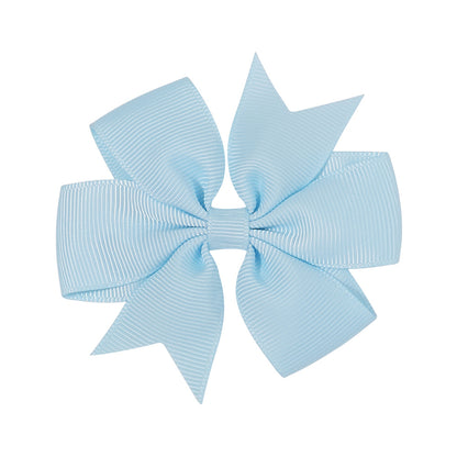 Handmade V Bow Hair Clip Hair Accessory Kids Head Accessory 564