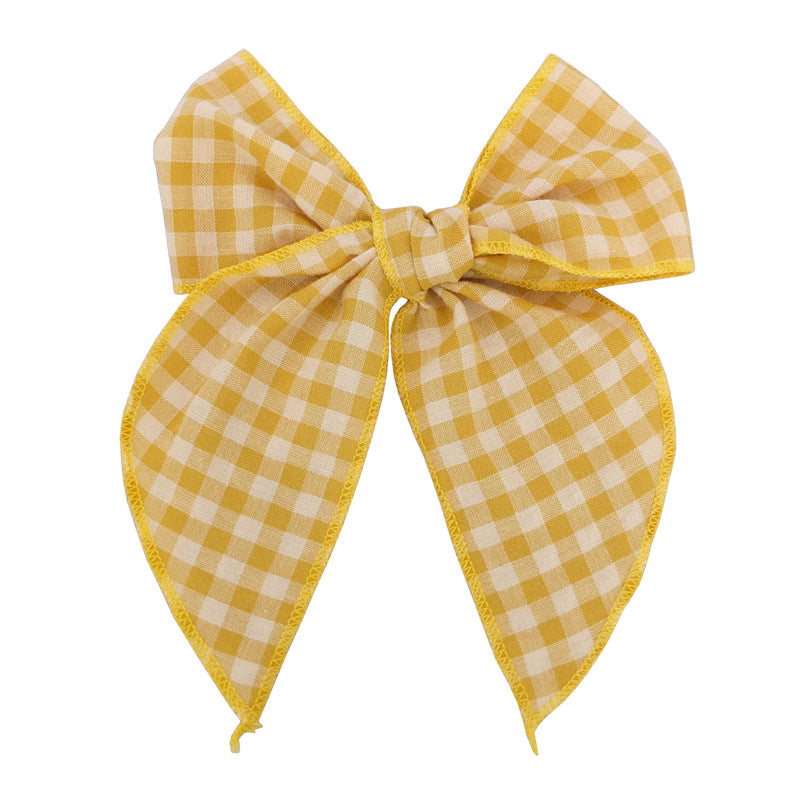 Bow Hair Clip Fabric Hairpin Hair Accessory