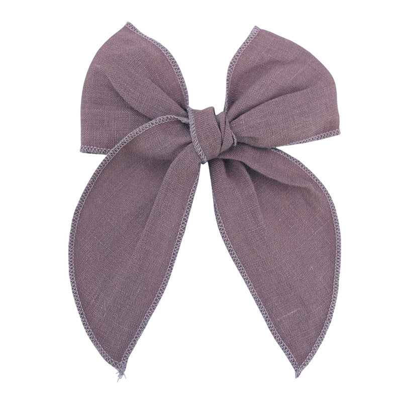 Bow Hair Clip Fabric Hairpin Hair Accessory