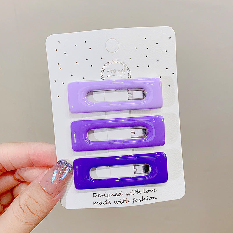 Hair Clip Side Bangs Hair Clip Heart BB Clip Kids Hairpin Head Accessory