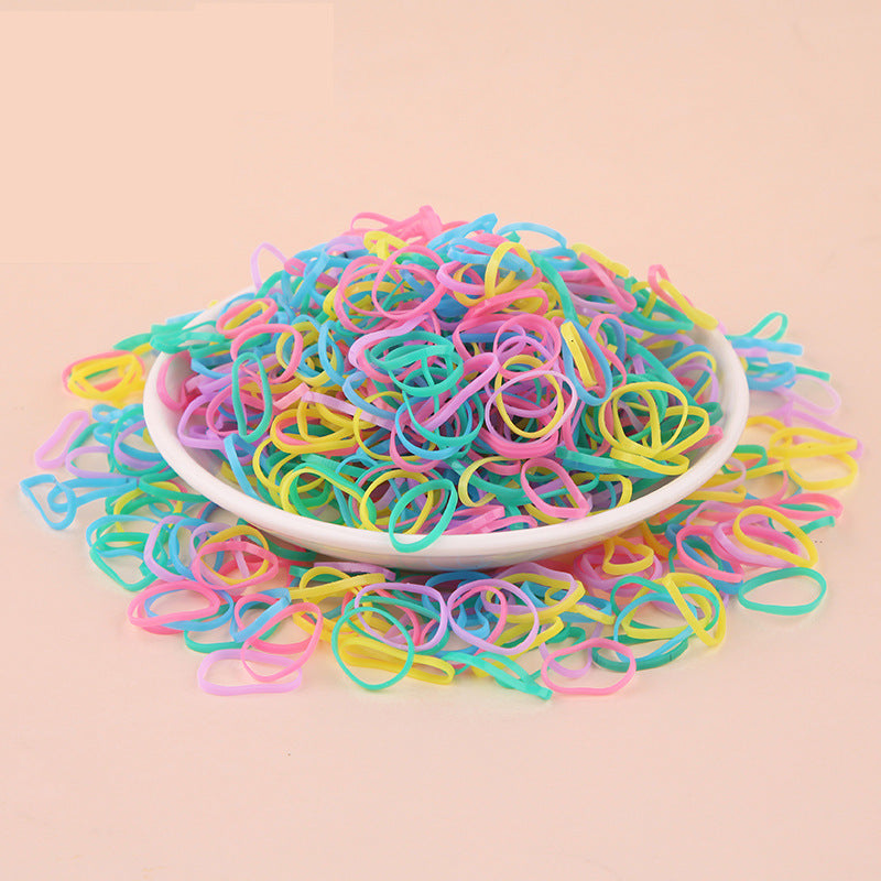 Black Elastic Band High Elasticity Elastic Band Headband Hair Tie