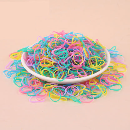 Black Elastic Band High Elasticity Elastic Band Headband Hair Tie