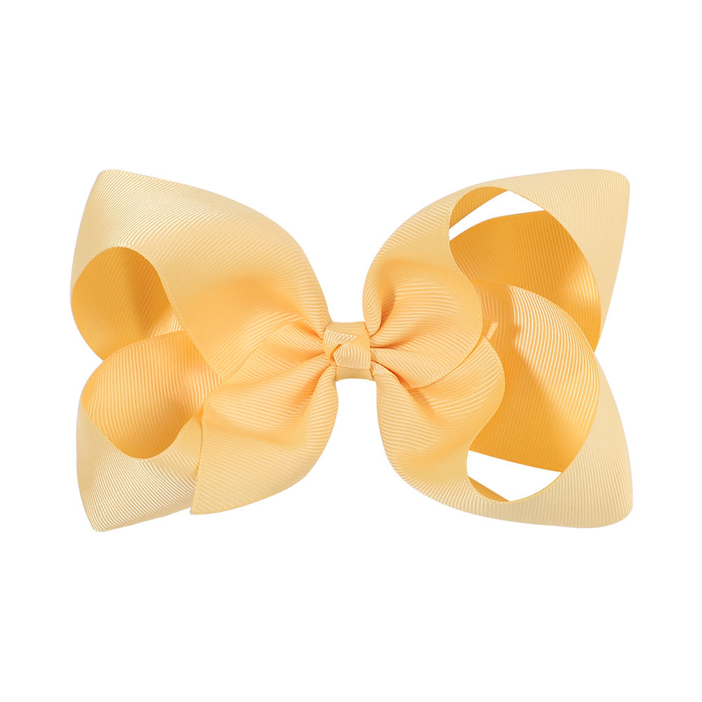 6 Kids Bow Hair Clip Head Accessory 588