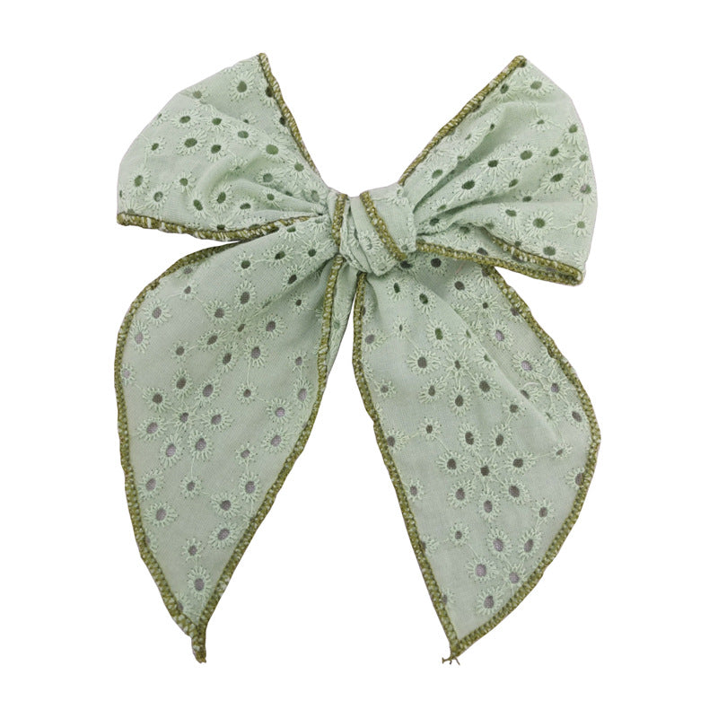 Bow Hair Clip Fabric Hairpin Hair Accessory