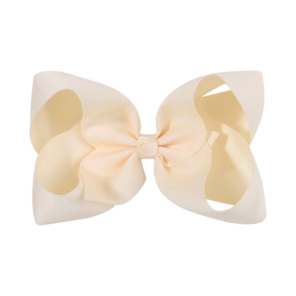 6 Kids Bow Hair Clip Head Accessory 588