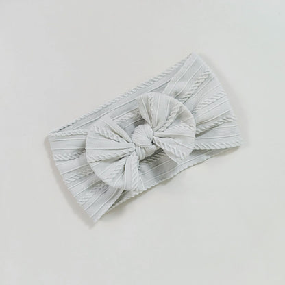 Elastic Nylon Hair Band Bow Baby Head Accessory Hair Accessory