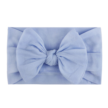 Baby Hair Accessory Nylon Bow Hair Band Kids Cute Hair Band ins