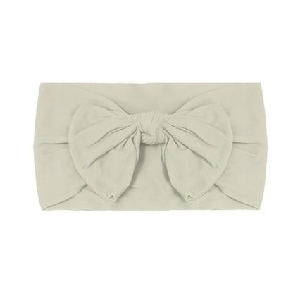 Handmade Kids Hair Band Nylon Baby Bow Invisible Headband