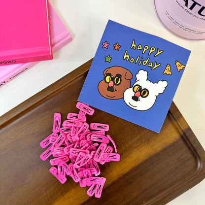 2CM Mini Small BB Clip Cute Minimalist Hairpin Hair Accessory