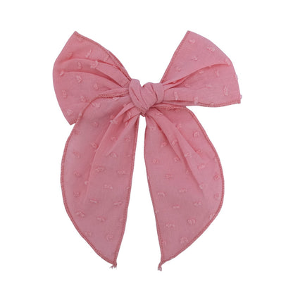 Bow Hair Clip Fabric Hairpin Hair Accessory