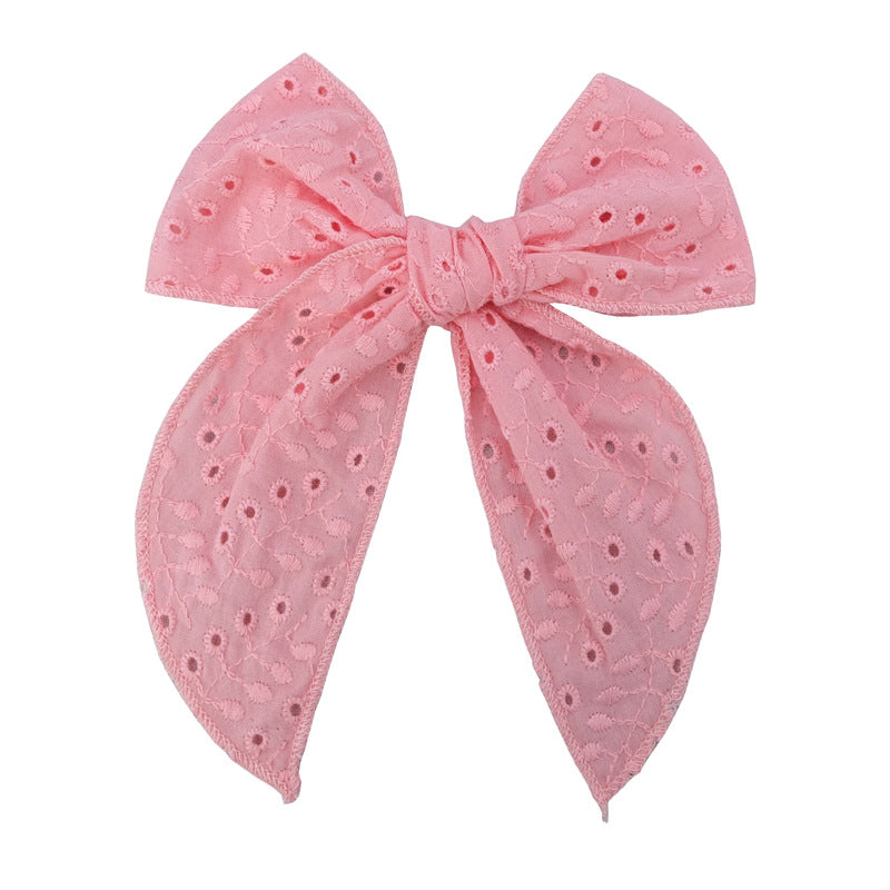 Bow Hair Clip Fabric Hairpin Hair Accessory