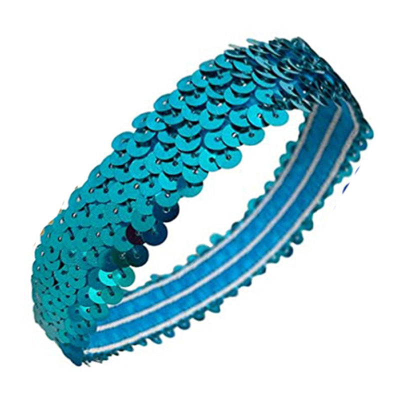 Glitter Hair Band Headband Elastic Kids Fashion Hair Accessory Hairpin