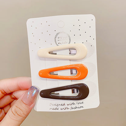 Hair Clip Side Bangs Hair Clip Heart BB Clip Kids Hairpin Head Accessory