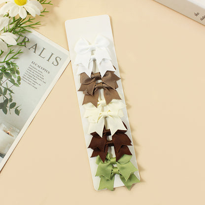 Baby Head Accessory Hairpin Hair Clip Hair Accessory Kids Bow BB Clip Hair Clip