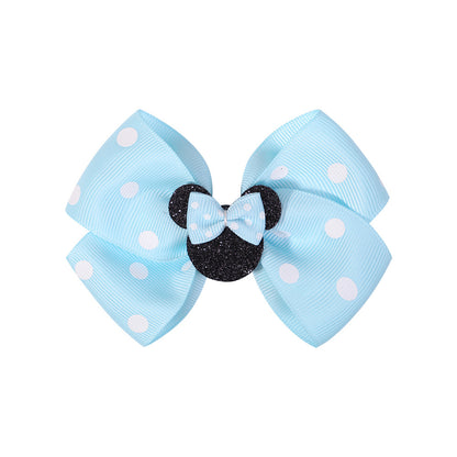 Head Accessory Hair Accessory Cute Girl Hair Clip Bow Cartoon Hair Clip 2826