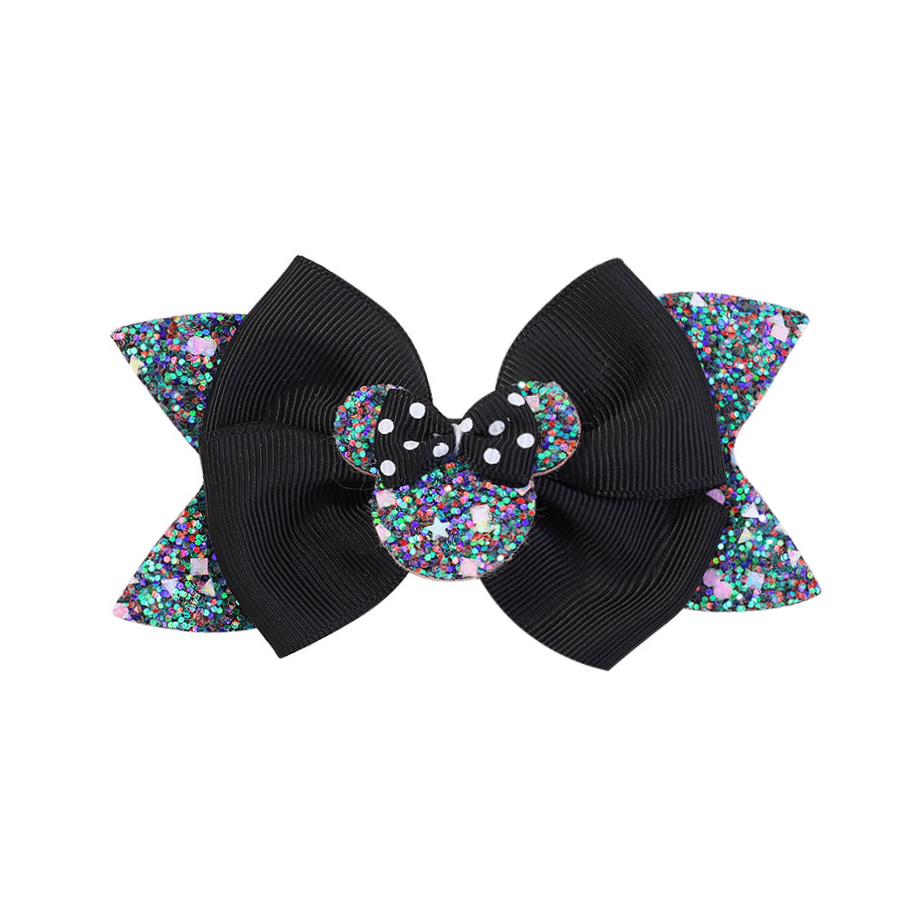 Head Accessory Hair Accessory Cute Girl Hair Clip Bow Cartoon Hair Clip 2826