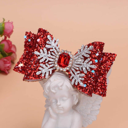 Kids Bow Crystal Hairpin Hair Accessory