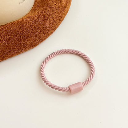 Colorful Kids Elastic Band Gentle on Hair Hair Tie High Elasticity Headband DIY Accessory