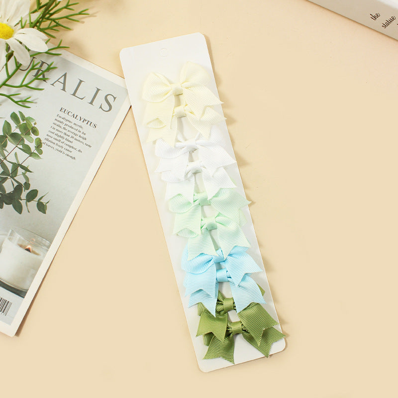 Baby Head Accessory Hairpin Hair Clip Hair Accessory Kids Bow BB Clip Hair Clip