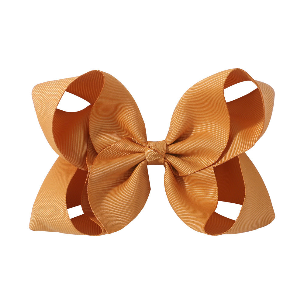 6 Kids Bow Hair Clip Head Accessory 588