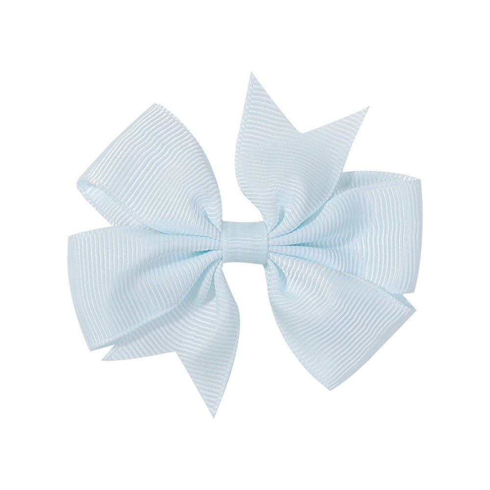 Handmade V Bow Hair Clip Hair Accessory Kids Head Accessory 564