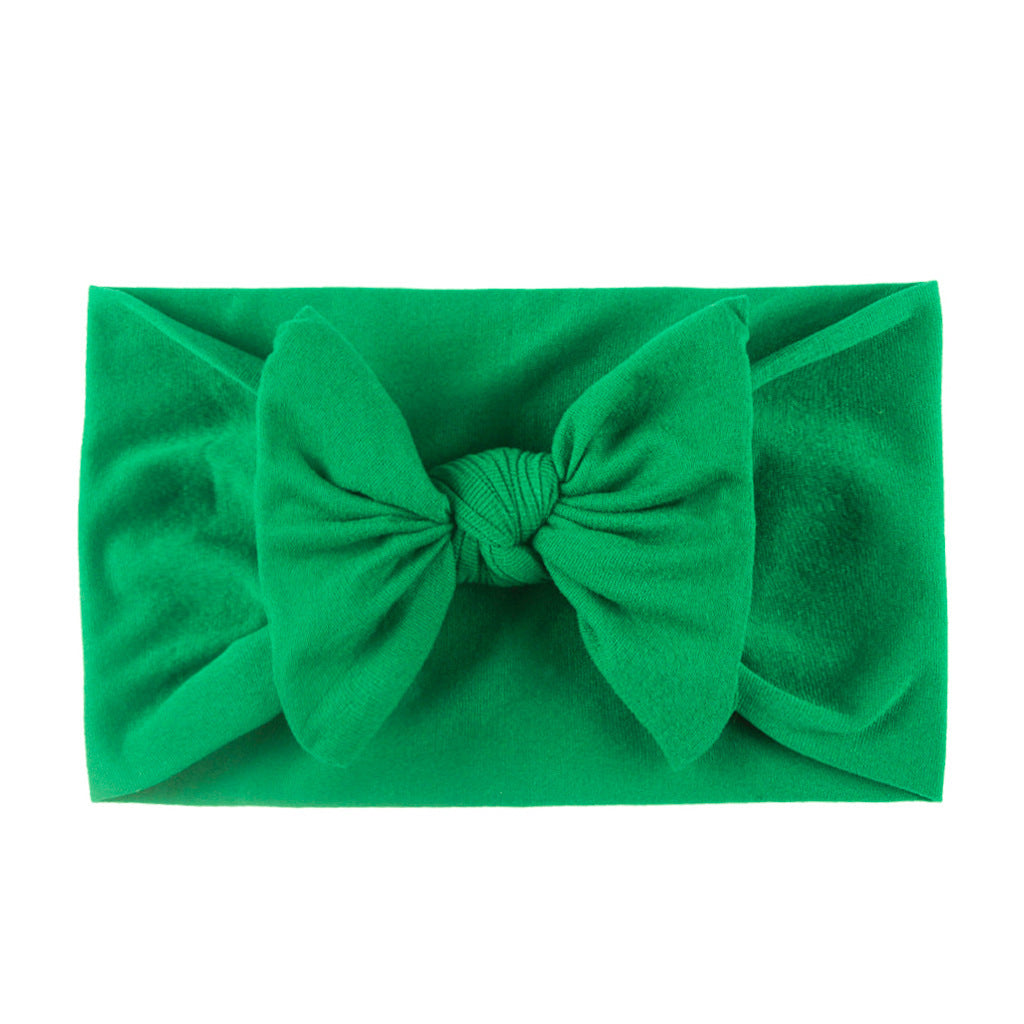Baby Hair Accessory Nylon Bow Hair Band Kids Cute Hair Band ins