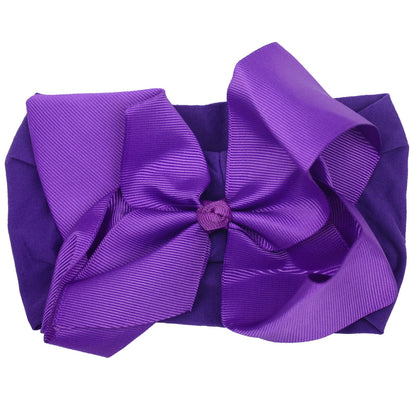 6inch Baby Elastic Hair Band Hair Accessory Minimalist Kids Bow Nylon Headband