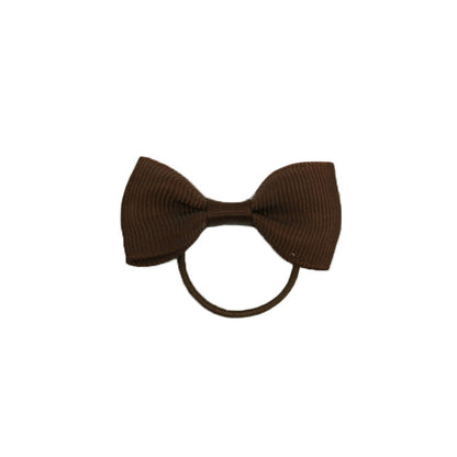 Kids 2 Bow Hair Tie Elastic Band Head Accessory Hair Tie Headband Hair Accessory